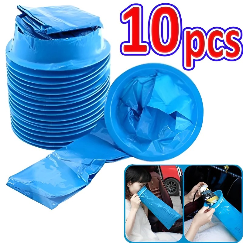 Bivvy Bag Emergency - 10개입 1000ML 일회용 여행용 차량 멀미
