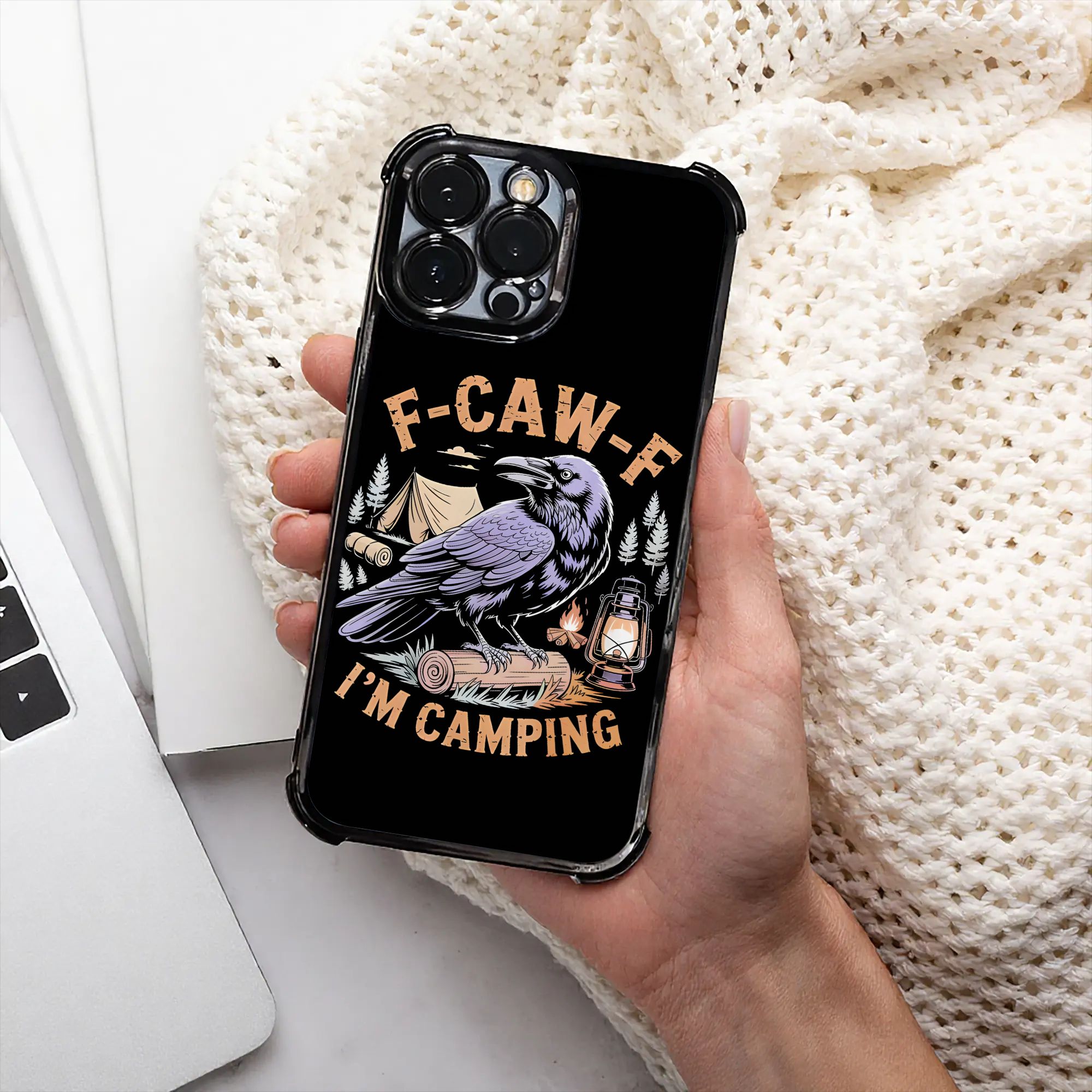 Outdoor Camping Adventures - 재미있는 레이븐 F CAW F 나는