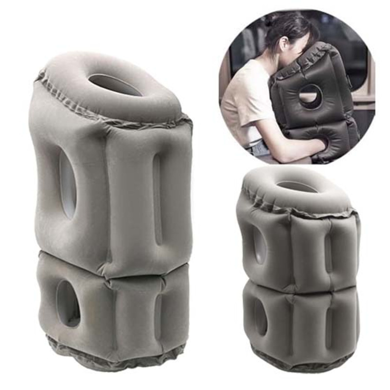 Camp Pillow Compressible - 초경량 팽창식 압축 컴팩트 베개, 목