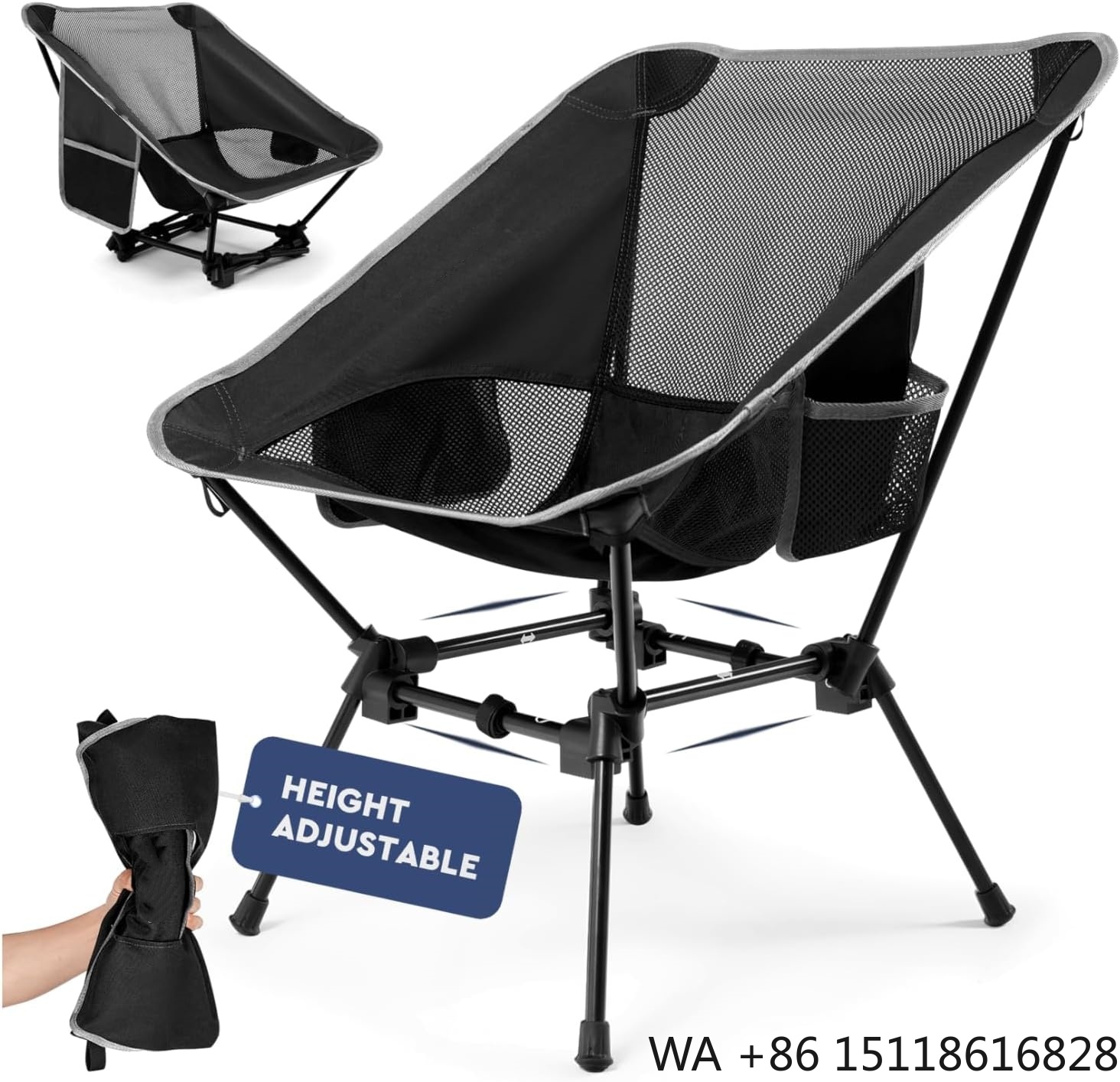 Outdoor Camping Folding Chairs - 경량 캠핑 의자, 성인용 캠핑 의자,