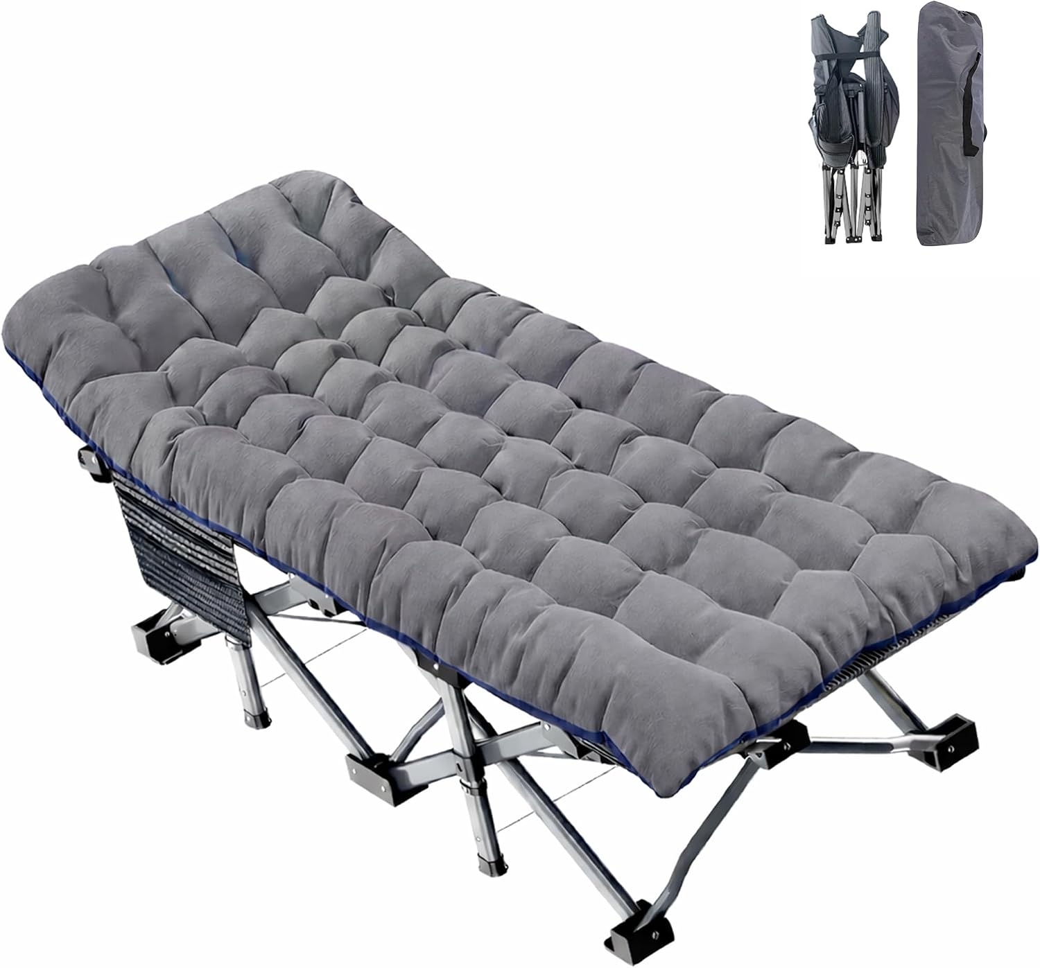 Outdoor Camping Sleeping Bag - 성인용 XXL 캠핑 침대, 대형 78인치×32인치