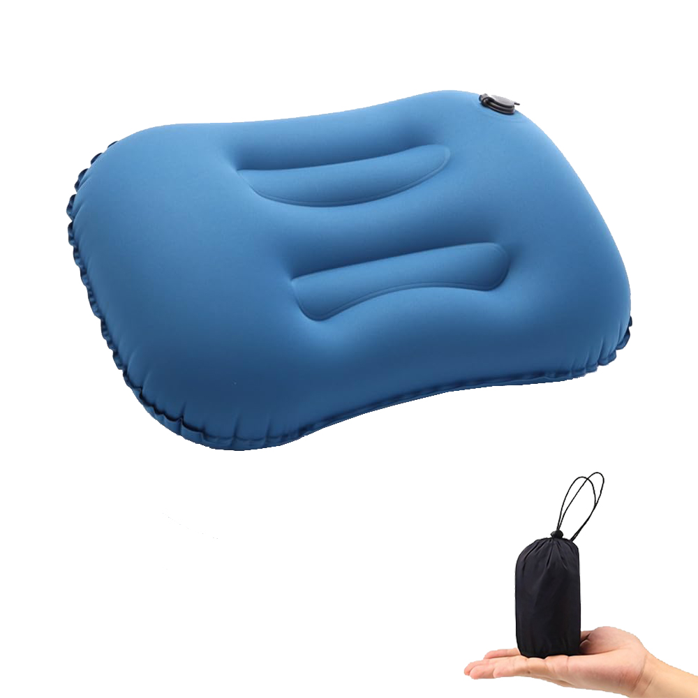 Camp Pillow Compressible - 휴대용 풍선 캠핑 베개 압축 가능한