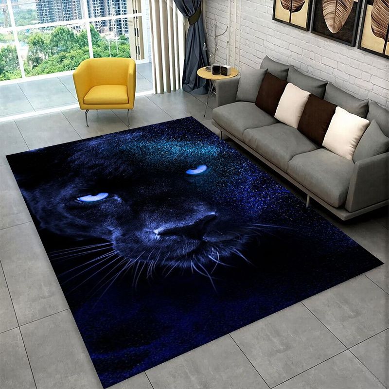 Outdoor Camping Mats Large - 사나운 표범 치타 동물 대형 러그