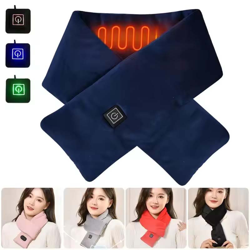 Outdoor Camping In Winter - USB 여성 남성용 히팅 스카프 온도