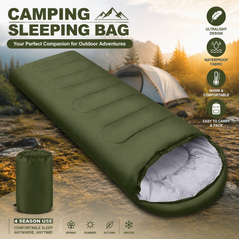 Ultralight Sleeping Bag - 1 Pcs 4 계절 초경량 방수