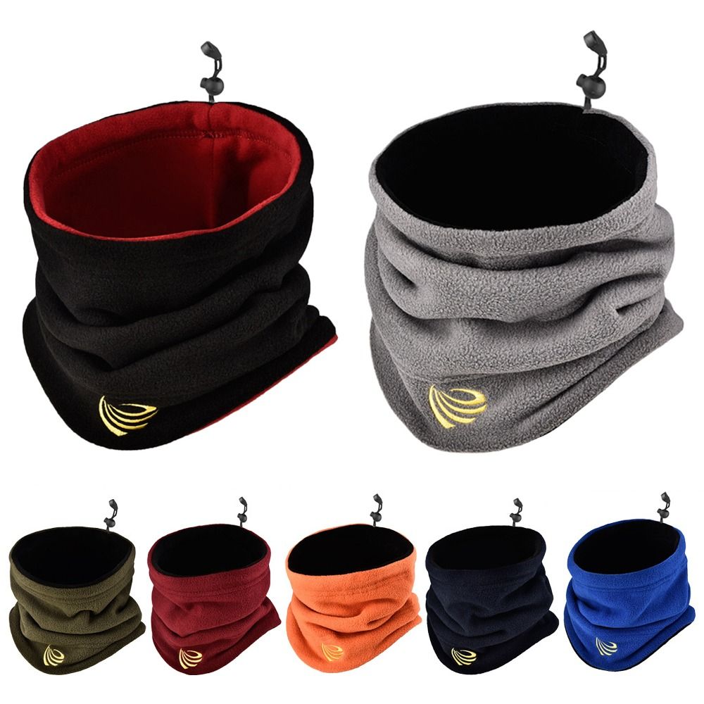 Outdoor Camping In Winter - 겨울 스노보드 캠핑 플리스 넥 게이터