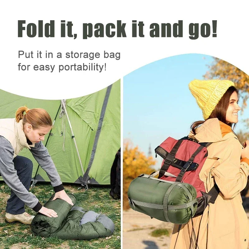 캠핑 침낭 초경량 방수 4계절 따뜻한 봉투형 침낭 야외 - Ultralight Sleeping Bag 리뷰 및 가격