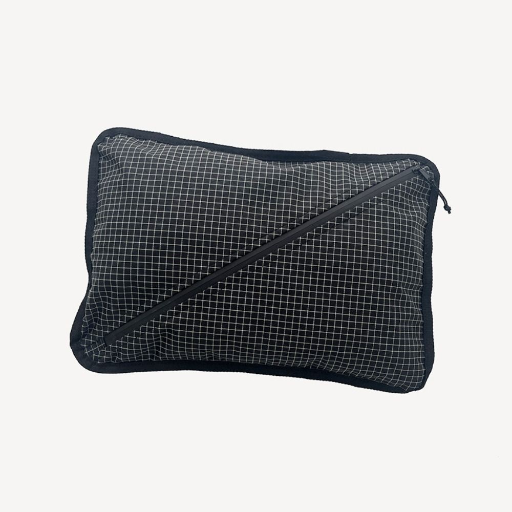 소프트 2-in-1 베개 보관 가방 레트로 컬러 그리드 - Camp Pillow Compressible 리뷰 및 가격