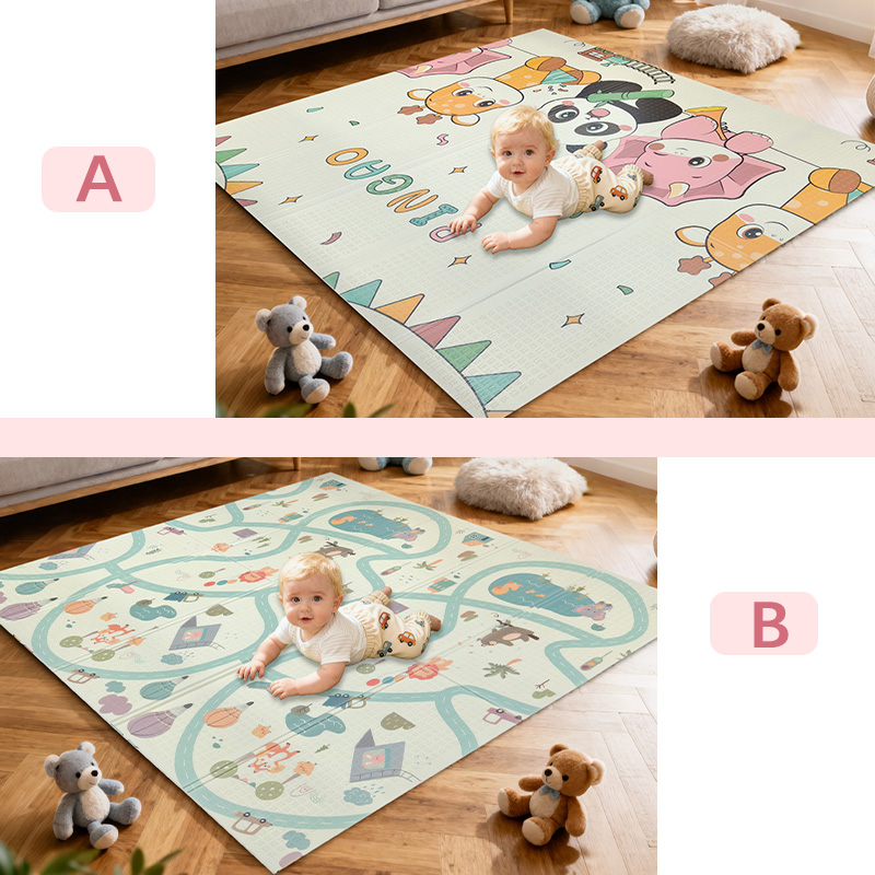 1개 대형 접이식 아기 기어다니기 매트, 미끄럼 방지, - Outdoor Camping Mats Large 리뷰 및 가격