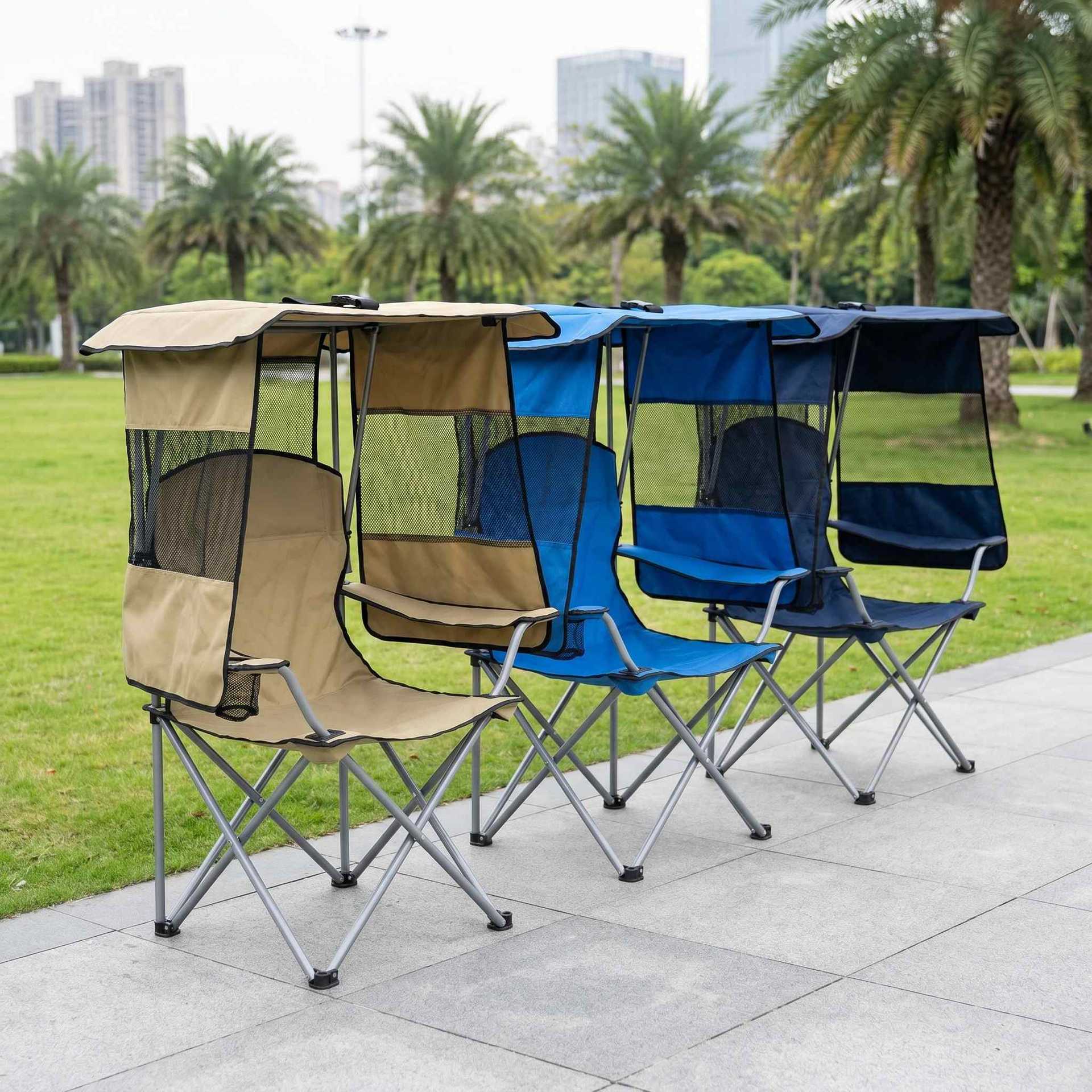 야외 접이식 의자, 낚시 접이식 의자, 문체어, 캐노피 - Outdoor Camping Canopy 리뷰 및 가격