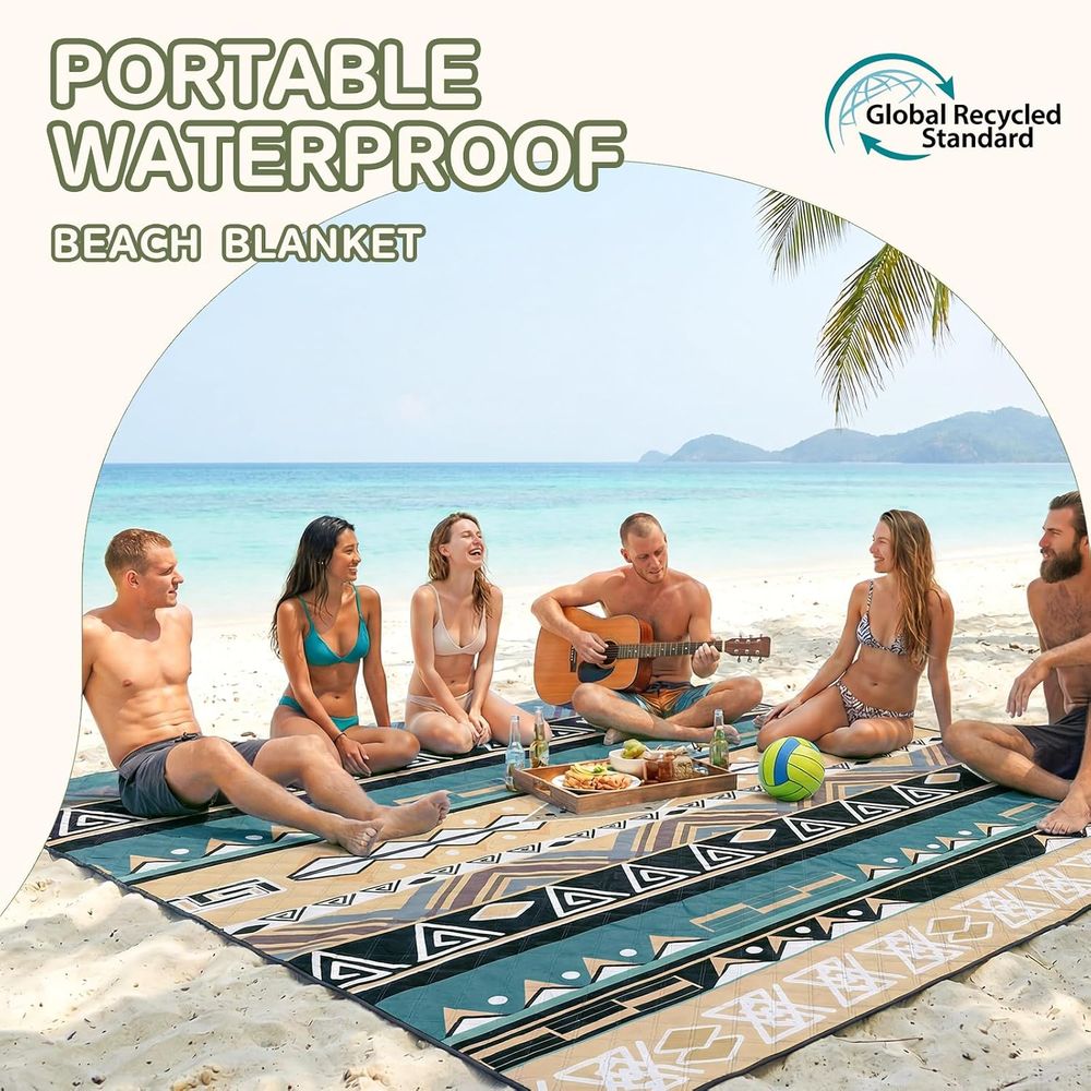 피크닉 담요 야외 캠핑 비치 매트 러그 특대형 접이식  - Outdoor Camping Mats Large 리뷰 및 가격