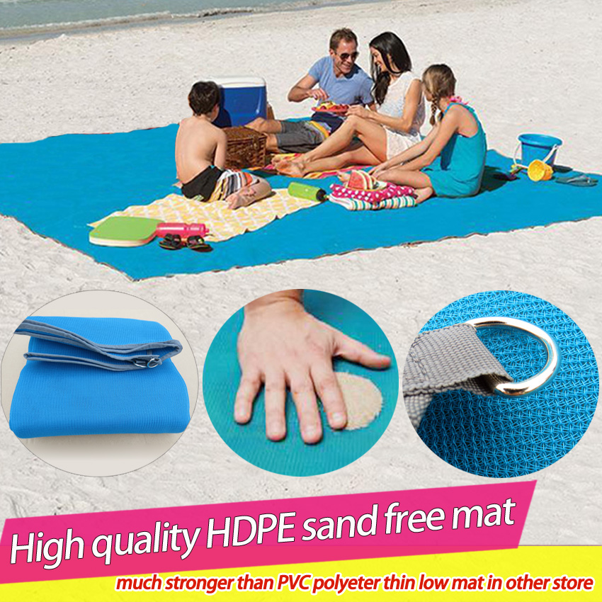 Lohascamping 해변 매트, 모래 무료 매트,  - Outdoor Camping Mats Large 리뷰 및 가격
