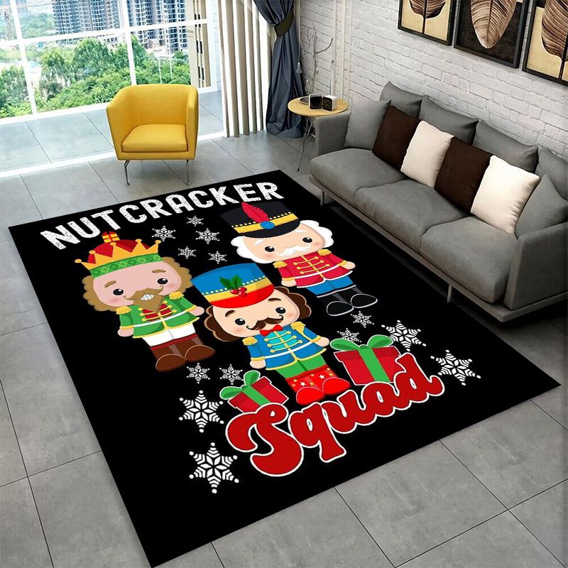 만화 견과까기 인형 메리 크리스마스 대형 러그 침실 거 - Outdoor Camping Mats Large 리뷰 및 가격