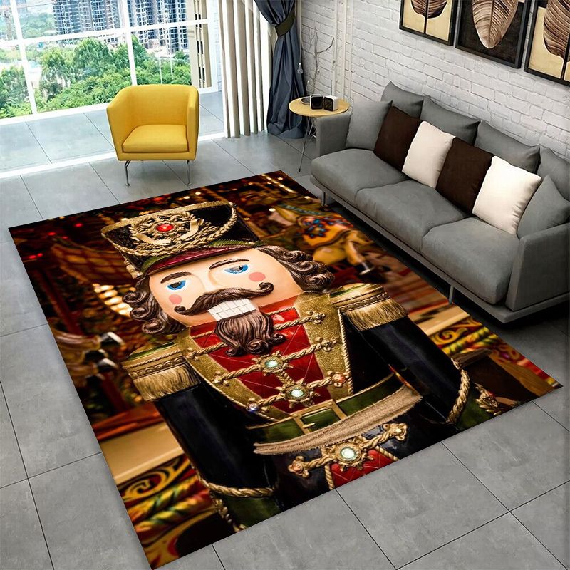 만화 견과까기 인형 메리 크리스마스 대형 러그 침실 거 - Outdoor Camping Mats Large 리뷰 및 가격