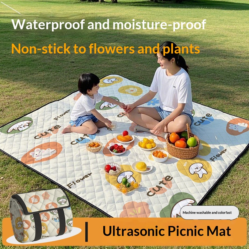 봄철용 두꺼운 피크닉 매트 방수 200x200CM 대형 - Outdoor Camping Mats Large 리뷰 및 가격