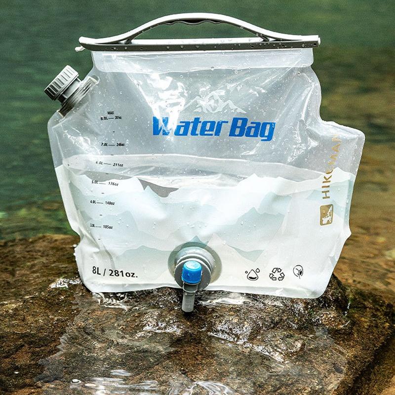 ● 수도꼭지가 있는 8L 캠핑 물주머니 휴대용 물통 생 - Bivvy Bag Emergency 리뷰 및 가격
