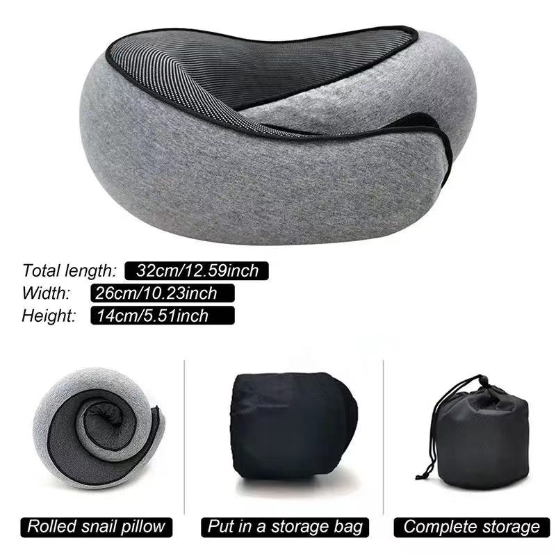 메모리 폼 목 베개 자궁 경부 척추 여행 휴대용 정오  - Outdoor Camping Sleeping Bag 리뷰 및 가격