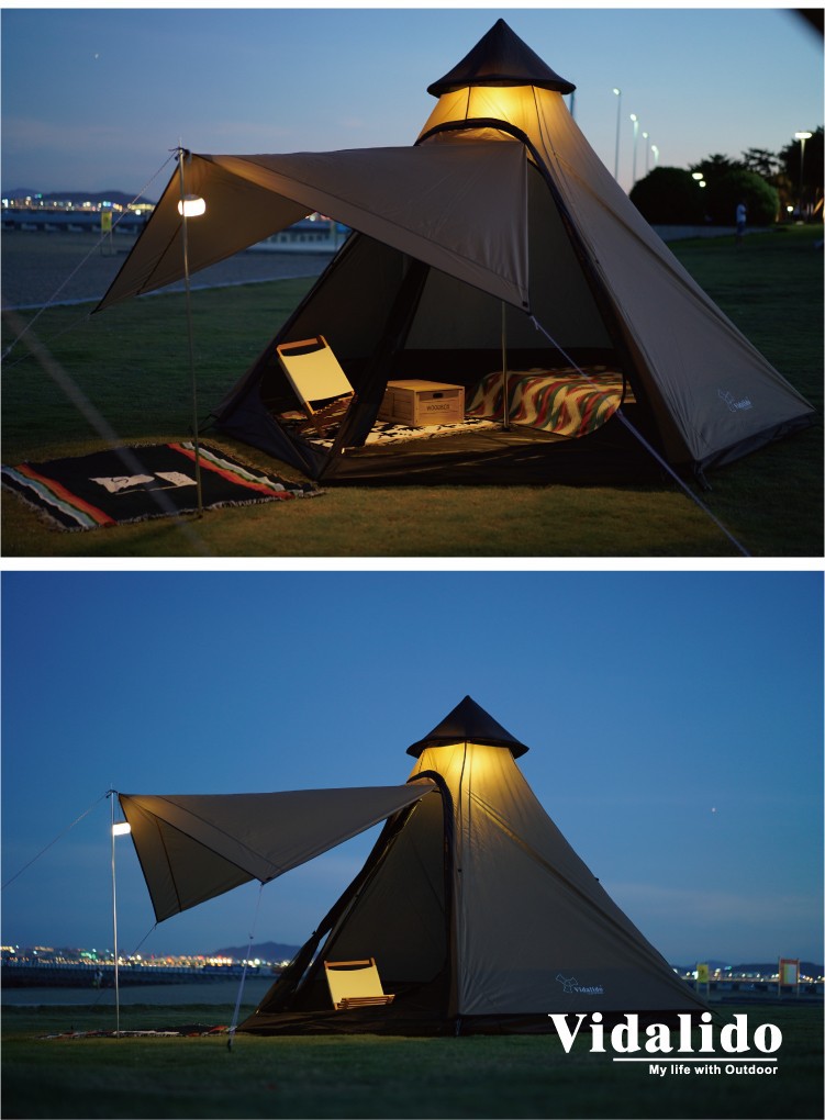 비달리도 핫셀링 도매 APZA20 파고덴 텐트 글램핑  - Camping Zelt Outdoor 리뷰 및 가격