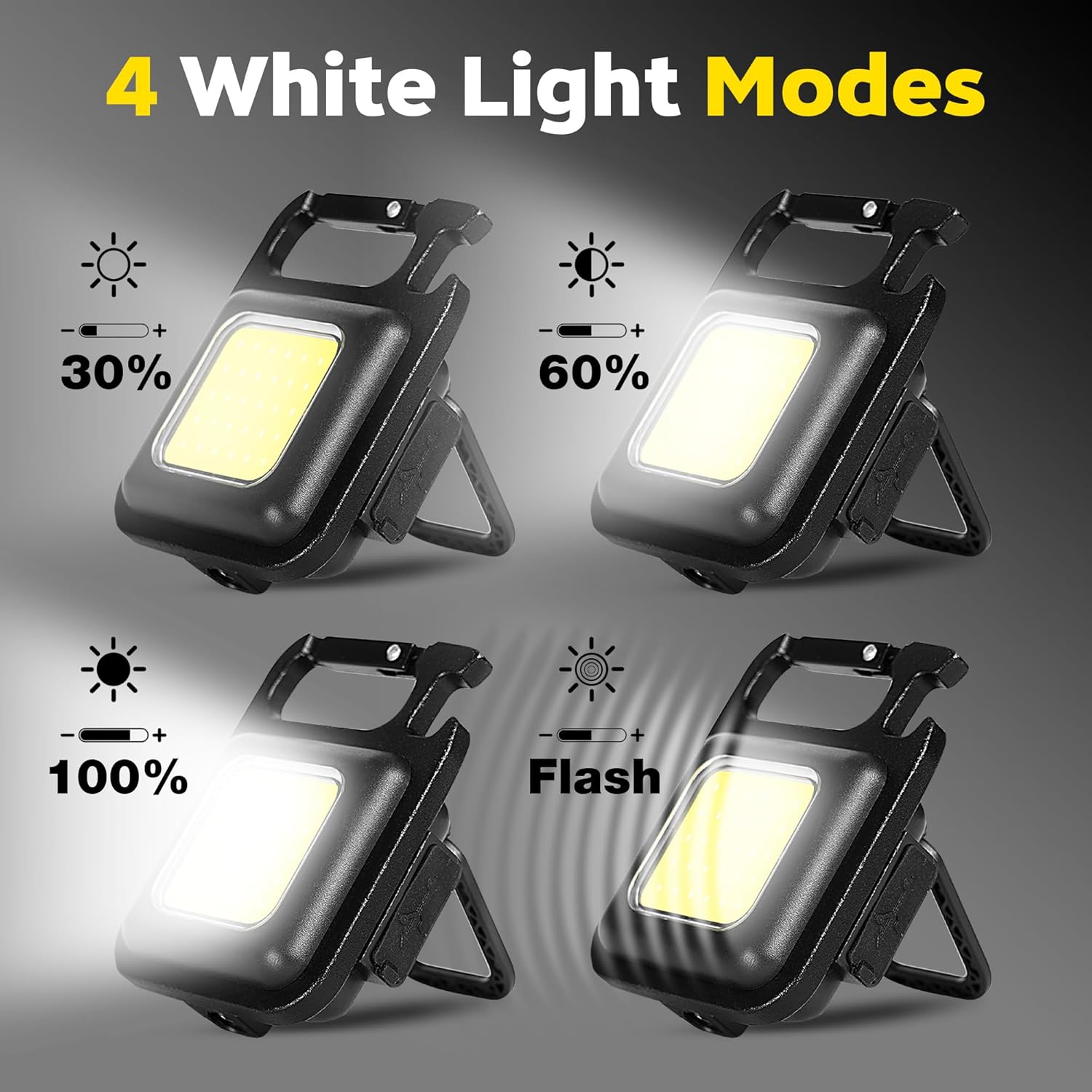 휴대용 키체인 라이트 미니 다기능 캠핑 손전등 USB  - Outdoor Camping Lantern 리뷰 및 가격