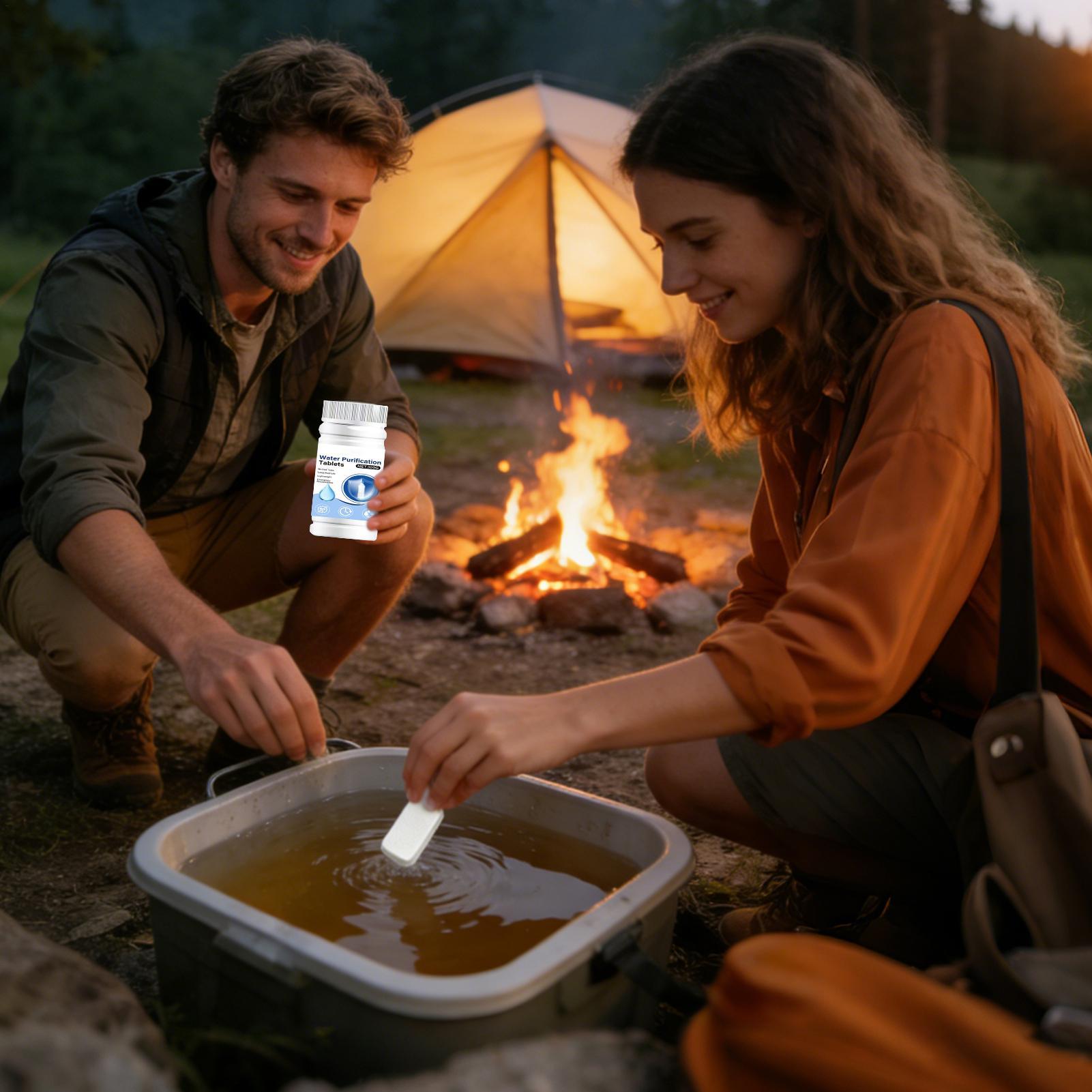 빠르게 용해되는 휴대용 정수 정제, 캠핑, 하이킹, 배 - Bivvy Bag Emergency 리뷰 및 가격