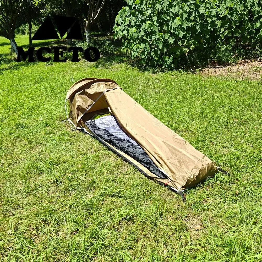단일 사람 초경량 캠핑 텐트 야외 침낭 텐트 휴대용 하 - Ultralight Sleeping Bag 리뷰 및 가격