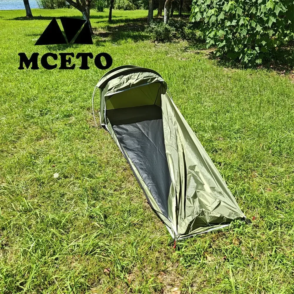 단일 사람 초경량 캠핑 텐트 야외 침낭 텐트 휴대용 하 - Ultralight Sleeping Bag 리뷰 및 가격
