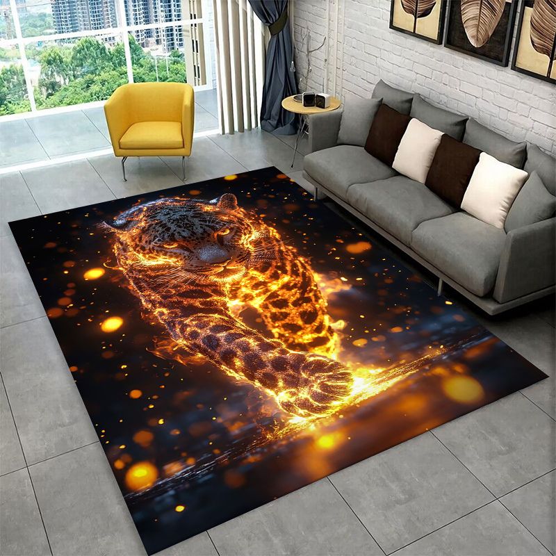사나운 표범 치타 동물 대형 러그 침실 거실 소파 도어 - Outdoor Camping Mats Large 리뷰 및 가격