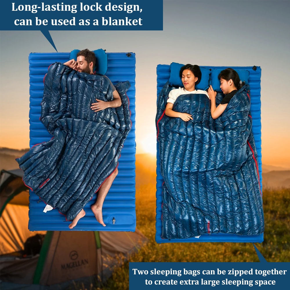 초경량 오리털 침낭 따뜻한 방수 여행용 침낭 하이킹 캠 - Ultralight Sleeping Bag 리뷰 및 가격