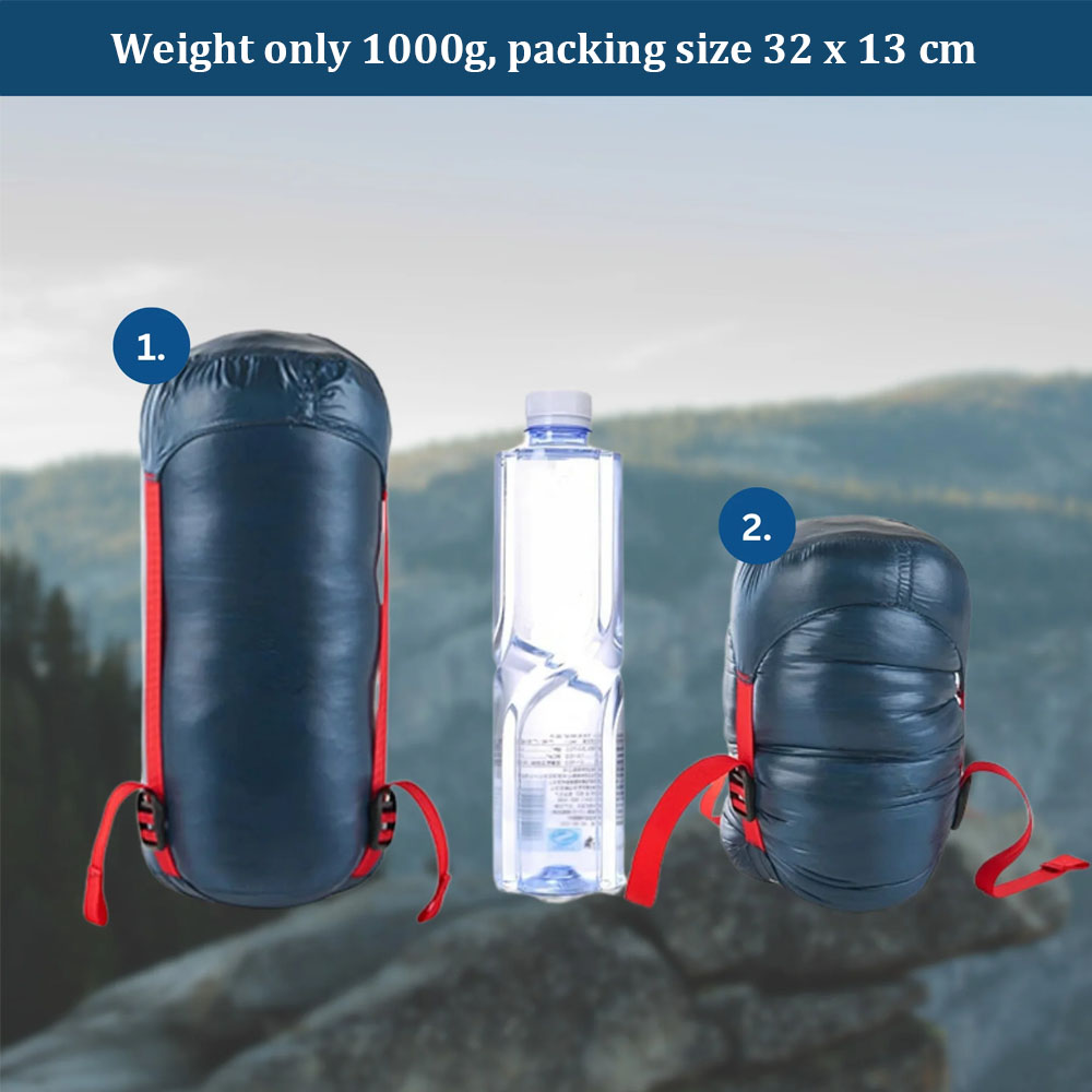 초경량 오리털 침낭 따뜻한 방수 여행용 침낭 하이킹 캠 - Ultralight Sleeping Bag 리뷰 및 가격