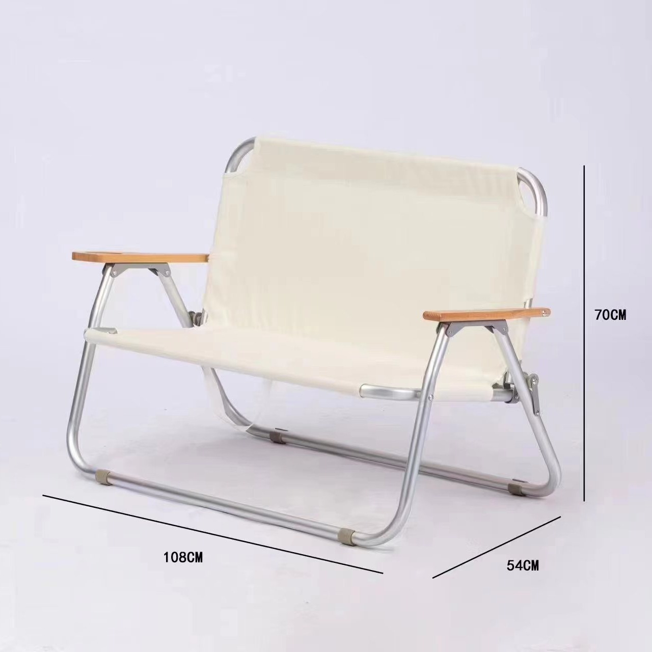 야외용 2인용 접이식 내구성 강한 더블 시트 비치 의자 - Outdoor Camping Folding Chairs 리뷰 및 가격