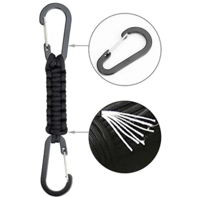 파라코드 키체인 DIY 꼰 더블 버클 랜야드 더블 카라 - Bivvy Bag Emergency 리뷰 및 가격