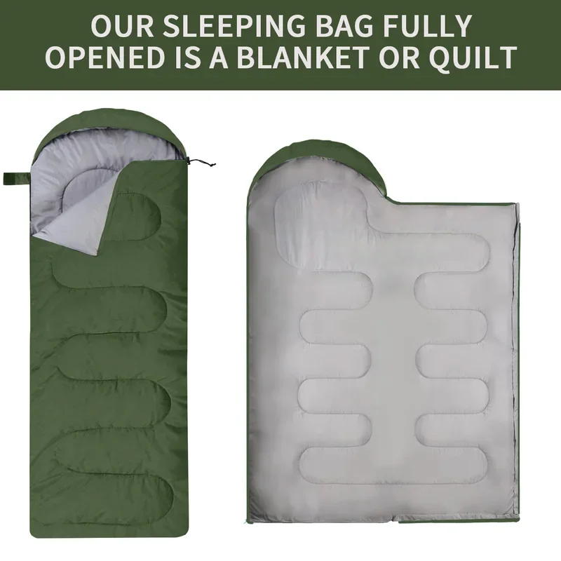 1 Pcs 4 계절 초경량 방수 캠핑 슬리핑 백 따뜻한 - Ultralight Sleeping Bag 리뷰 및 가격