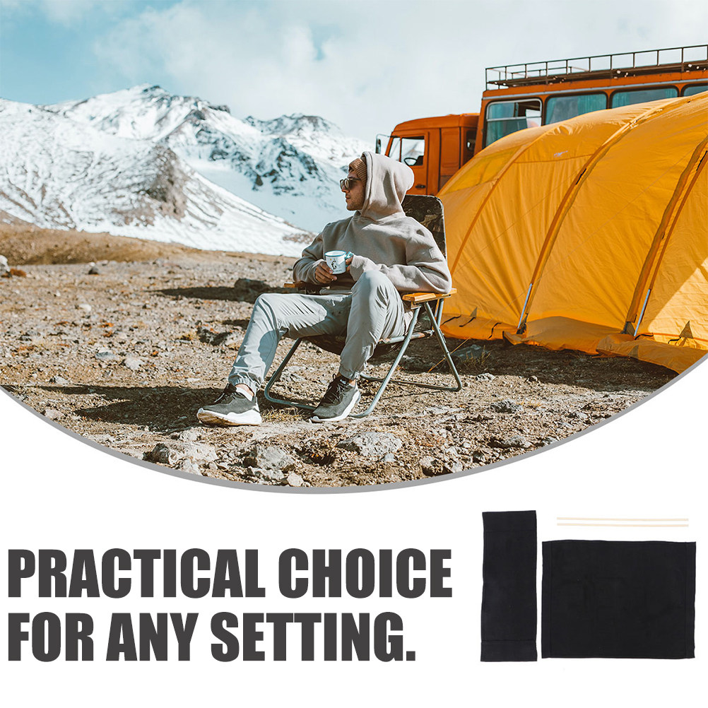 2세트 감독 의자 캔버스 교체용 부드러운 인체공학적 시 - Outdoor Camping Folding Chairs 리뷰 및 가격