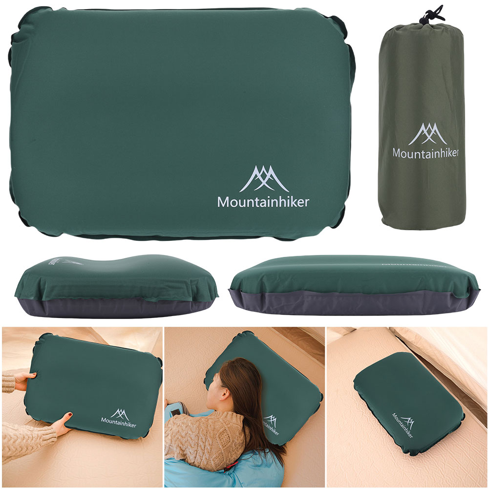 휴대용 3D 초경량 자체 팽창 수면 베개 캠핑 공기 베 - Camp Pillow Compressible 리뷰 및 가격