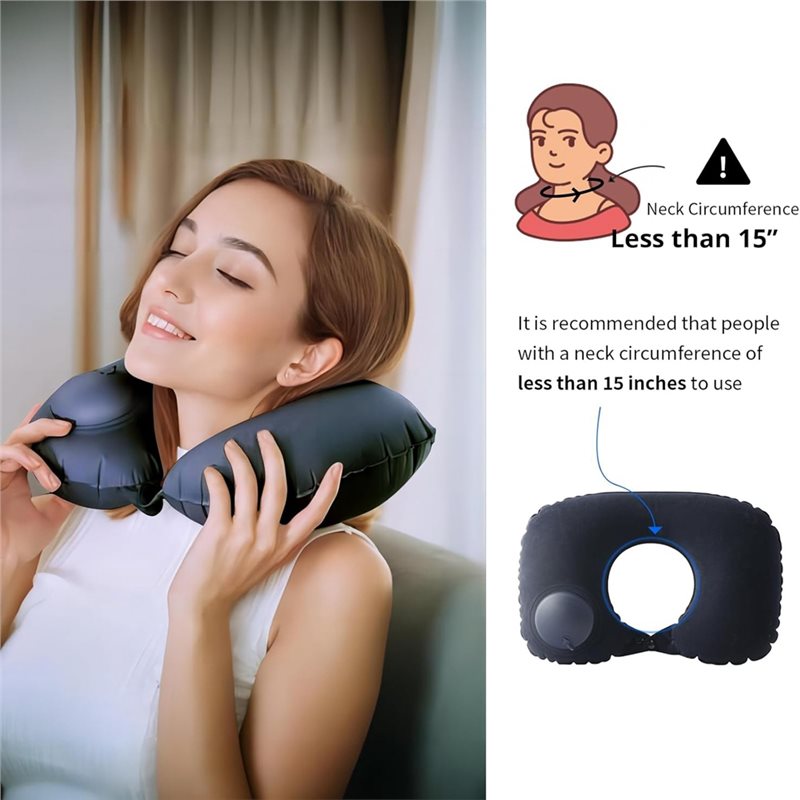 팽창식 여행 베개 초경량 목 베개 압축 가능한 요추 지 - Camp Pillow Compressible 리뷰 및 가격