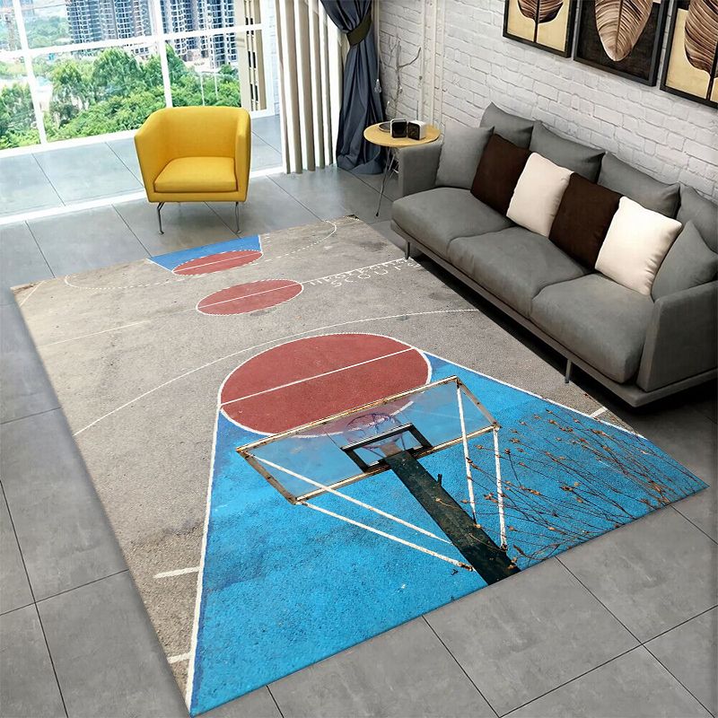 레트로 농구 코트 스포츠 대형 러그 미끄럼 방지 내구성 - Outdoor Camping Mats Large 리뷰 및 가격