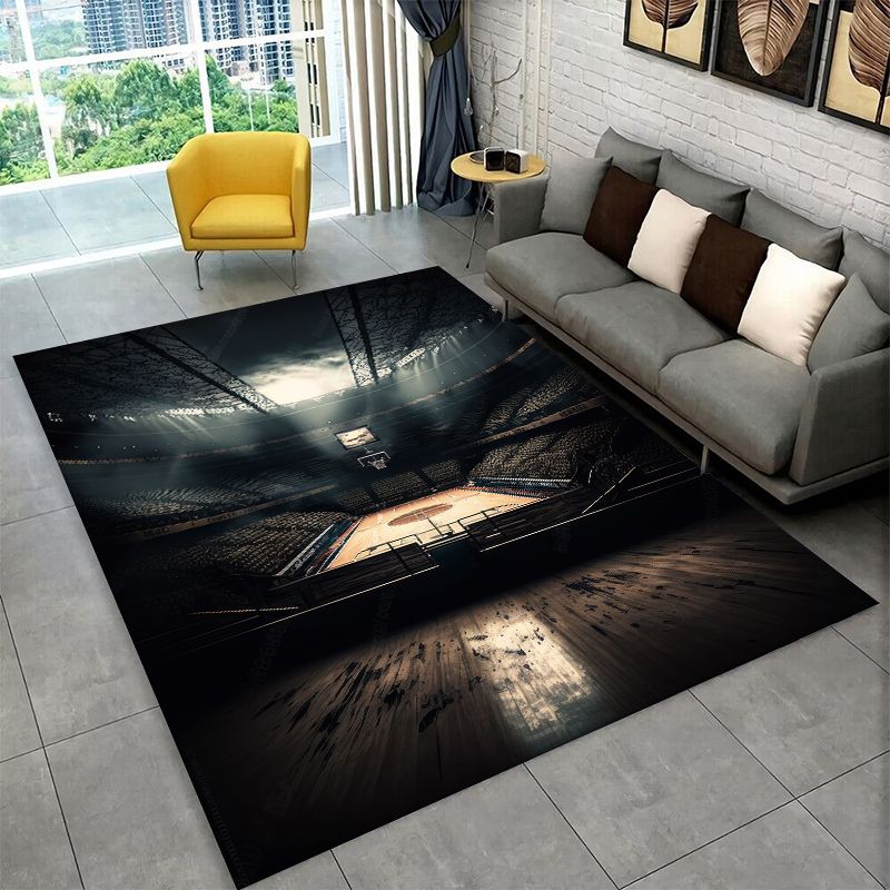 레트로 농구 코트 스포츠 대형 러그 미끄럼 방지 내구성 - Outdoor Camping Mats Large 리뷰 및 가격